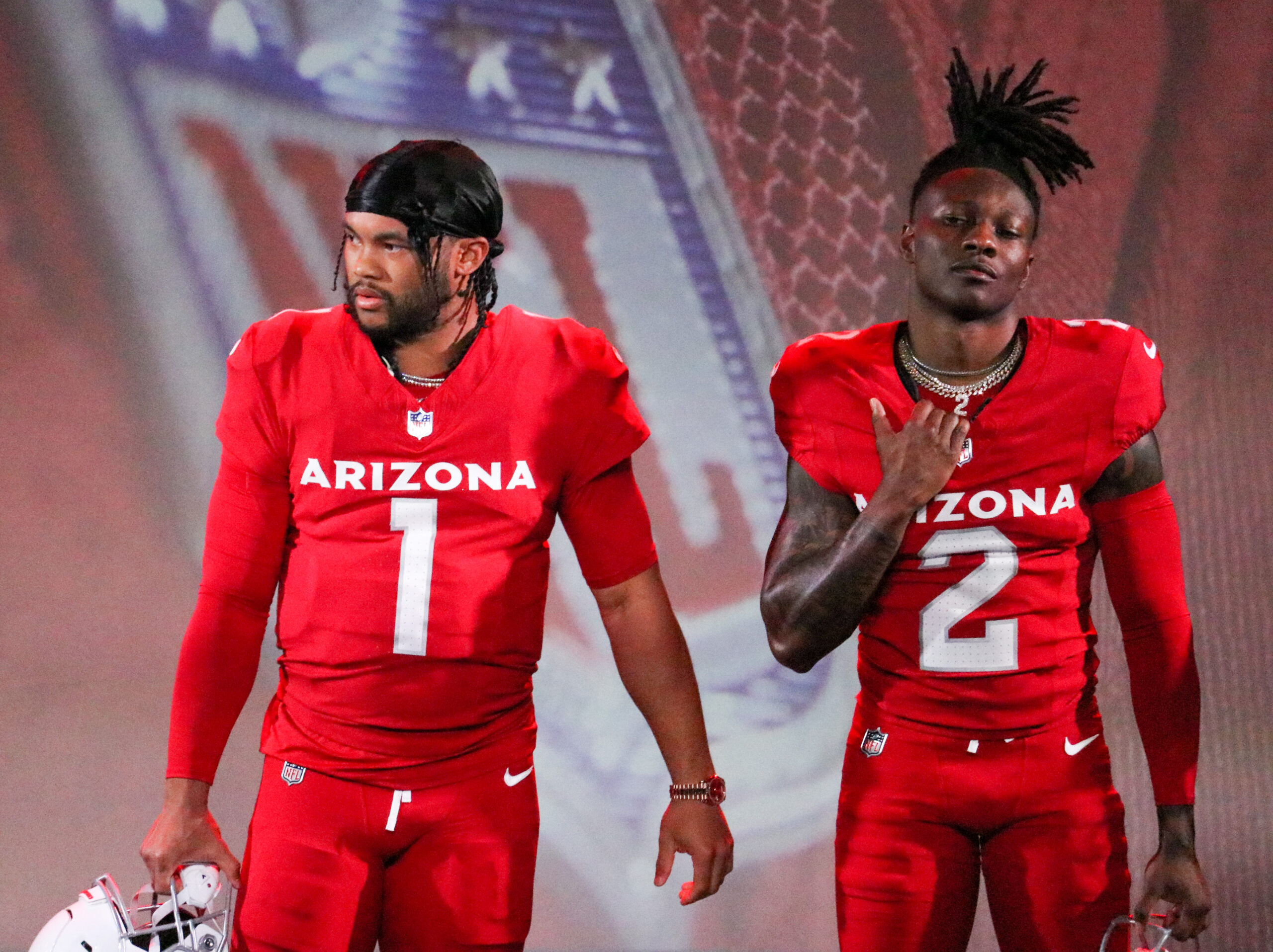 Arizona Cardinals unveil new uniforms and they're ugly