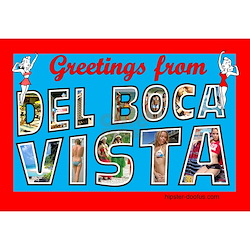 greetings_from_del_boca_vista_postcards_pkg_of_8.jpg
