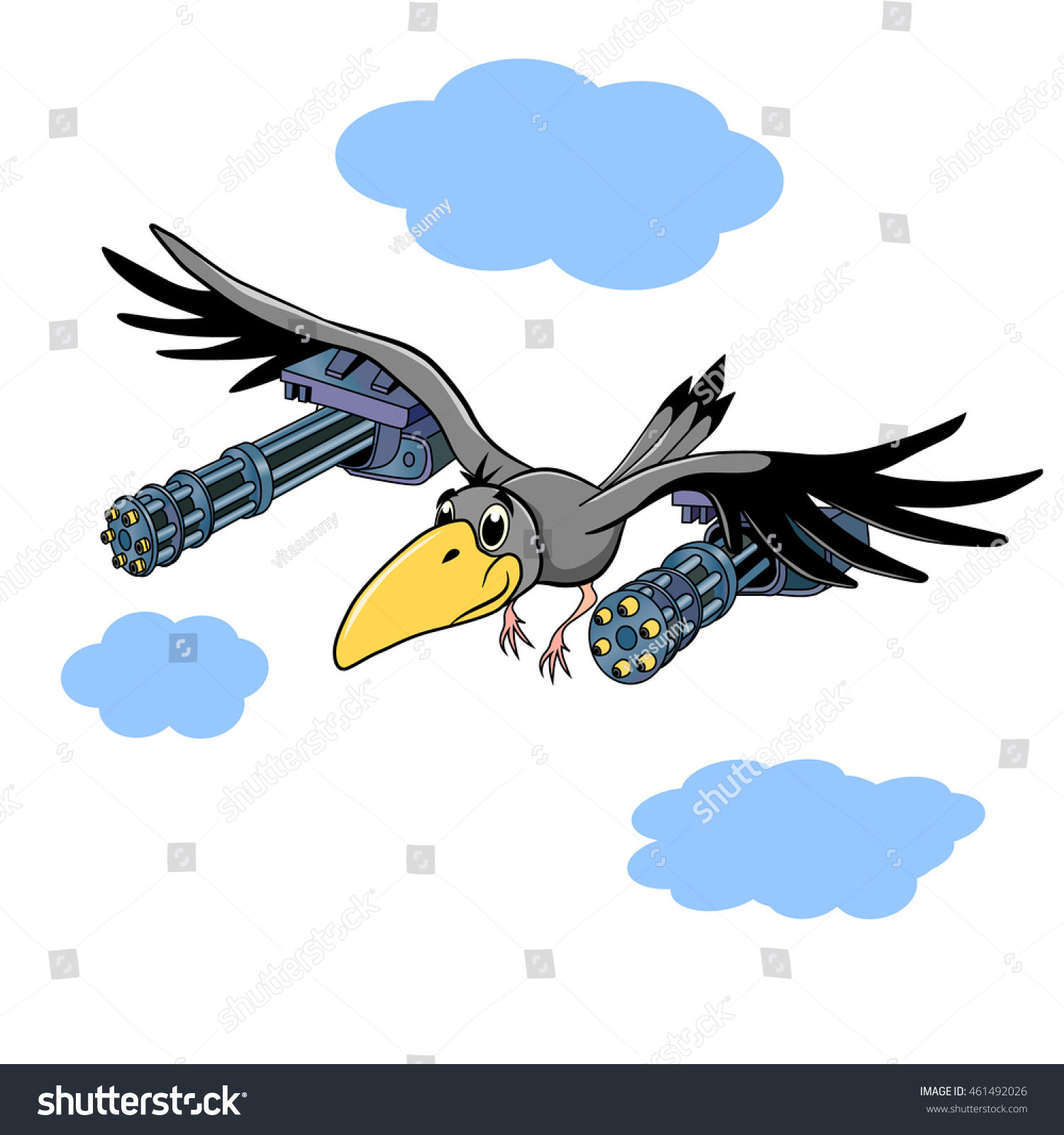 stock-vector-cartoon-fanny-fighting-crow-fighter-with-two-machine-guns-under-the-wings-461492026.jpg