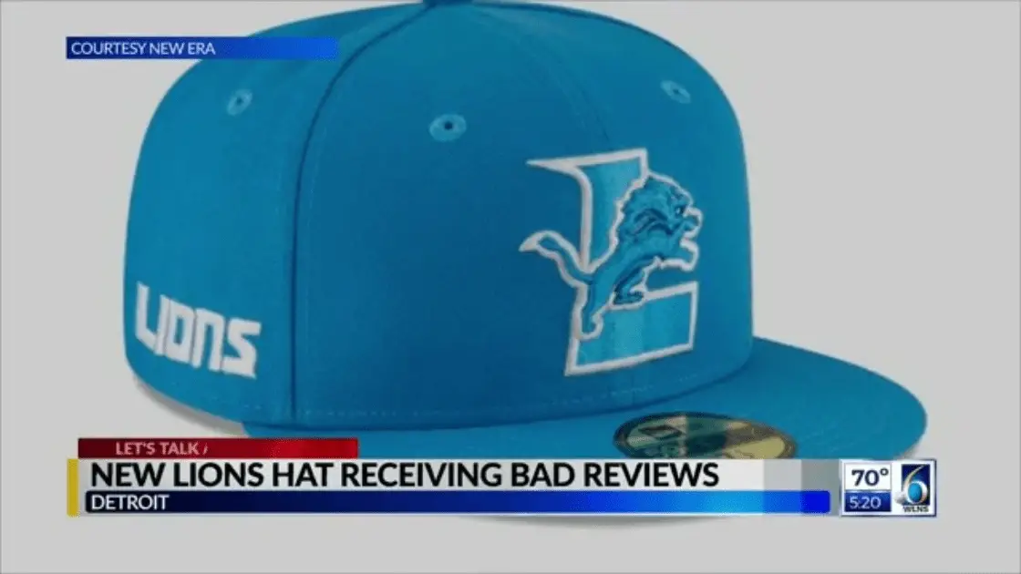 Detroit Lions fans not liking the new hat featuring a big “L” | WLNS 6 News